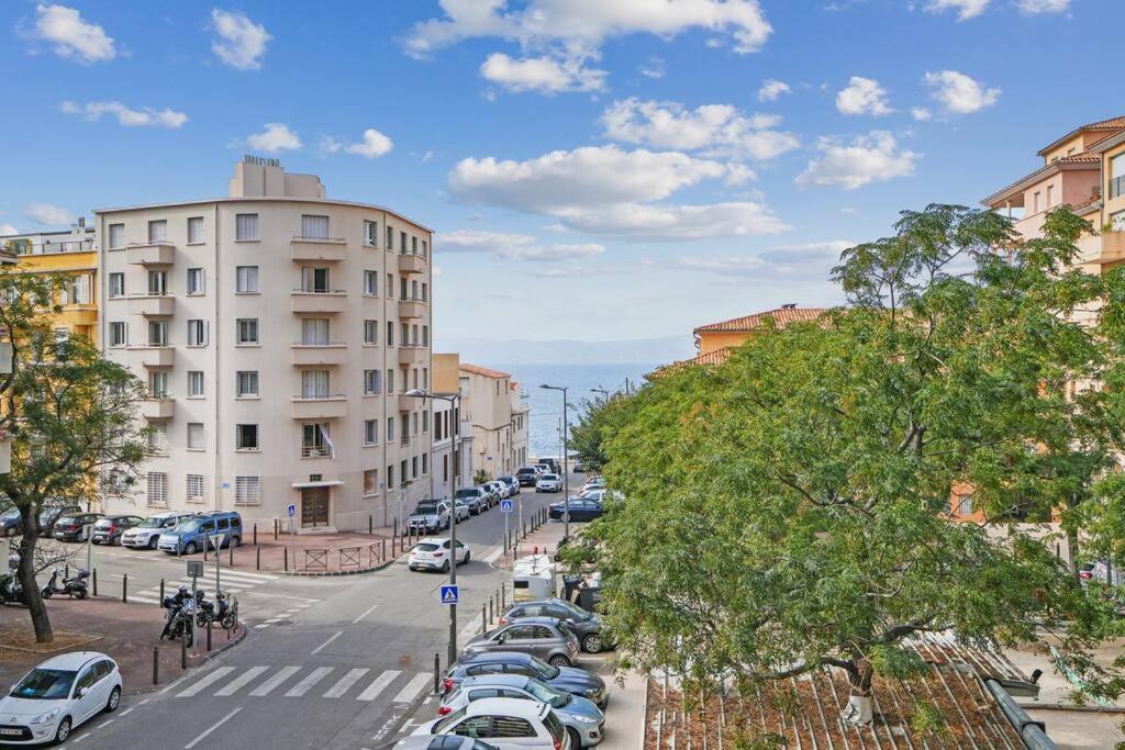 Charmant Appartement Vue Mer 7Eme - Plage 200M Марсель Экстерьер фото
